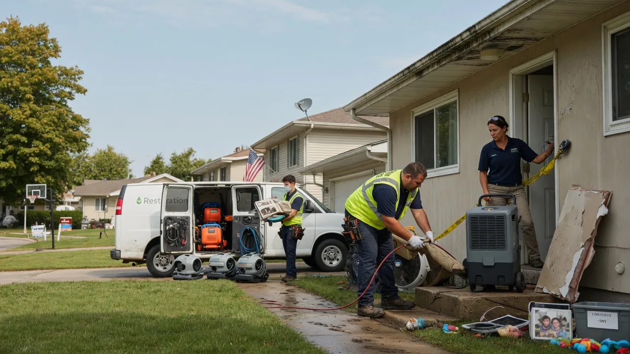Water Damage Restoration in Gifford, IL near me